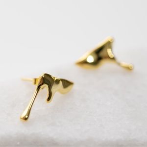 New 925 Sterling Silver Gold Plated